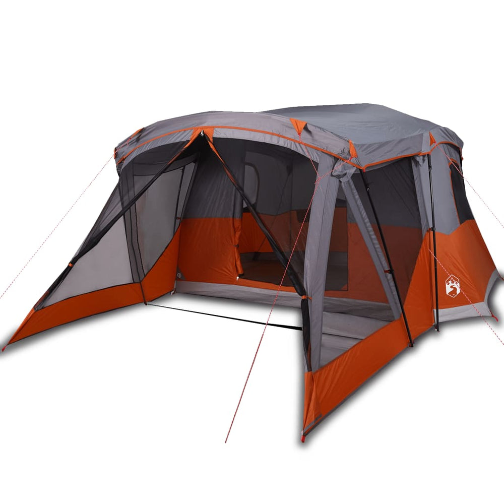 Cort De Camping Cu Verandă , Portocaliu, Impermeabil