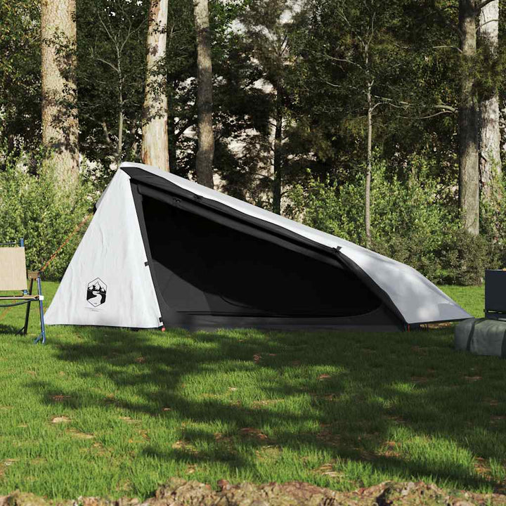 Cort Camping Tunel , Alb, Țesătură Opacă, Impermeabil