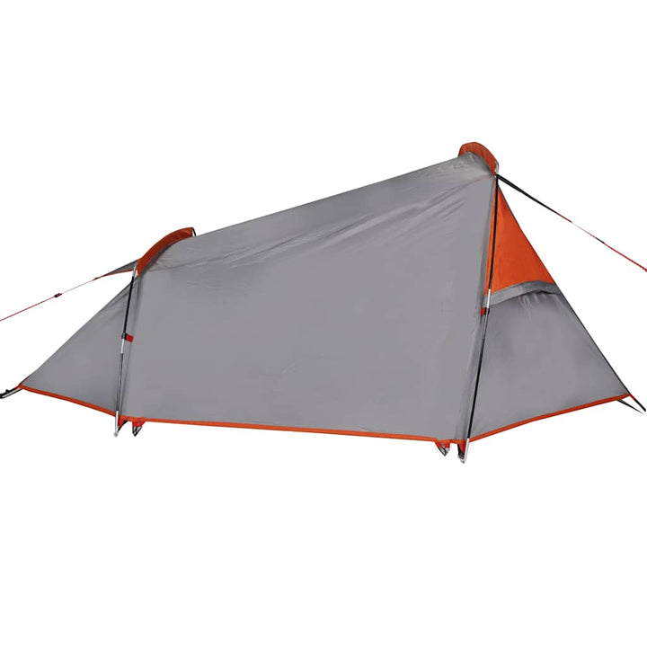 Cort De Camping Tunel , Gri/Portocaliu, Impermeabil