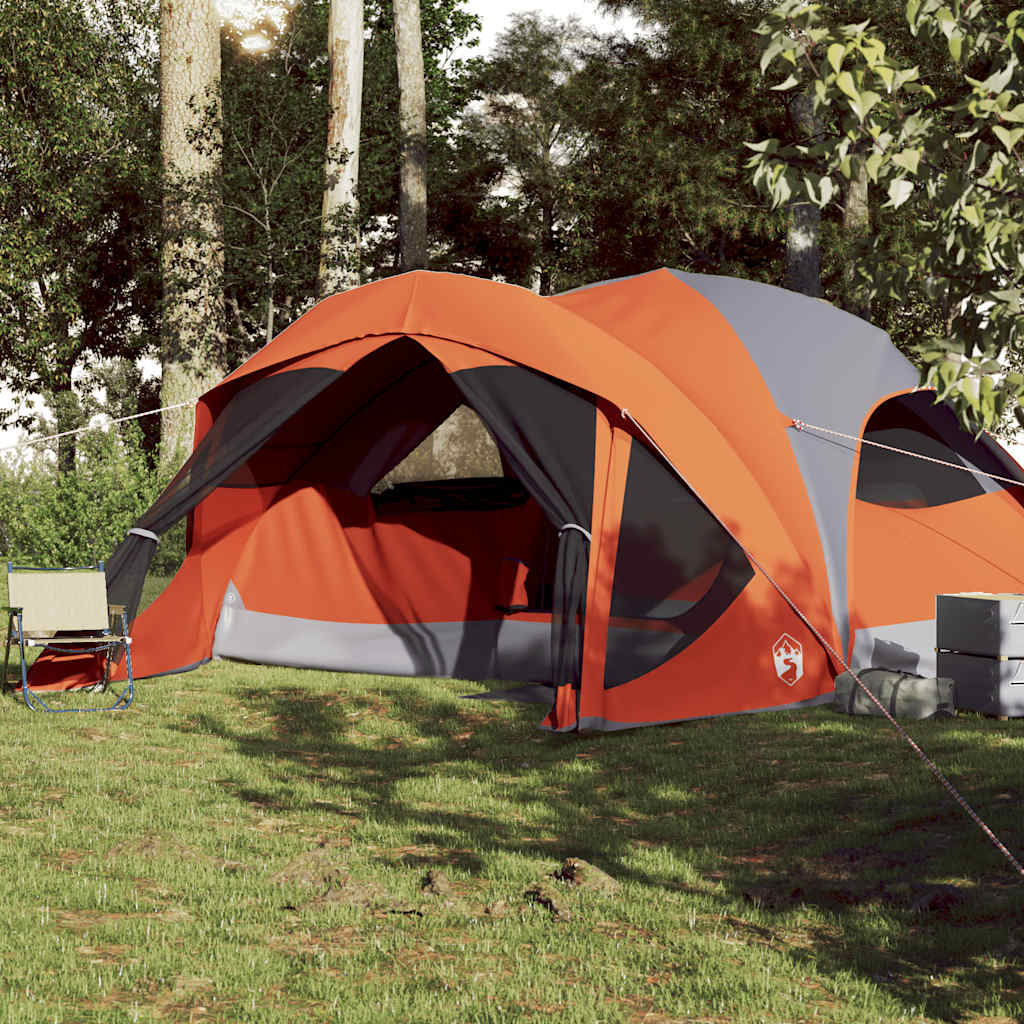 Cort De Camping Pentru , Gri/Portocaliu, Impermeabil