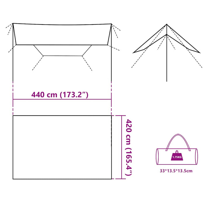 Prelată De Camping, , , Impermeabilă