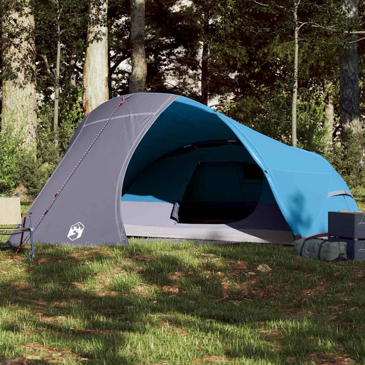 Cort De Camping Cupolă Pentru 4 Persoane, , Impermeabil
