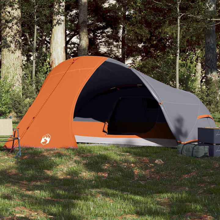 Cort De Camping Cupolă Pentru 4 Persoane, , Impermeabil