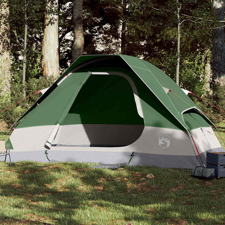 Cort De Camping Pentru , Gri/Portocaliu, Impermeabil