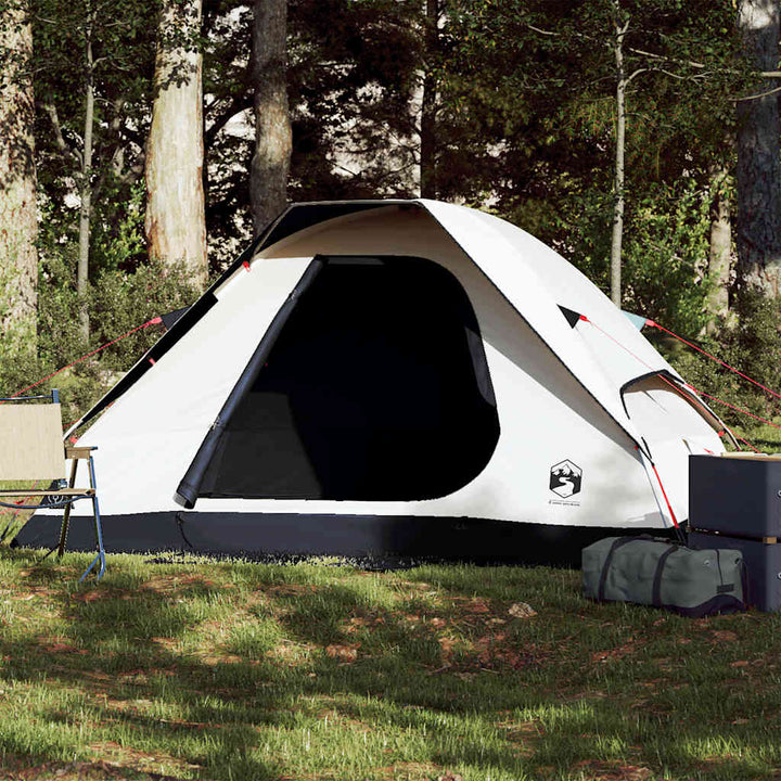Cort De Camping Pentru , Gri/Portocaliu, Impermeabil