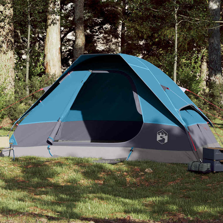 Cort De Camping Pentru , Gri/Portocaliu, Impermeabil