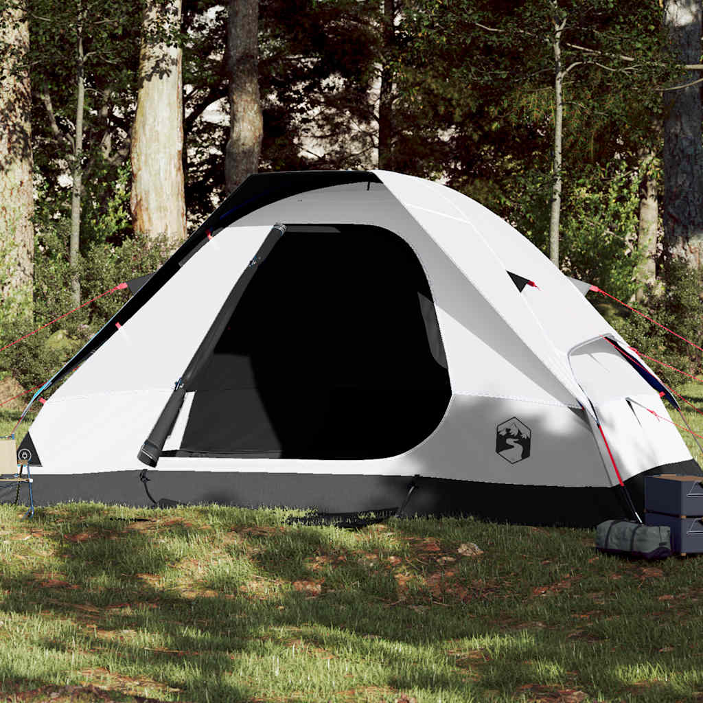 Cort De Camping Pentru , Gri/Portocaliu, Impermeabil
