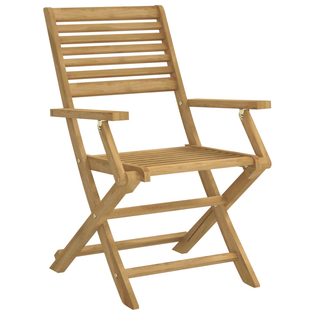 Scaune Grădină Pliante 2 Buc 54,5X61,5X86,5Cm Lemn Masiv Acacia