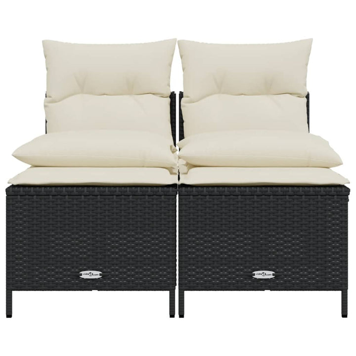 Set Mobilier De Grădină Cu Perne, 4 Piese, , Poliratan