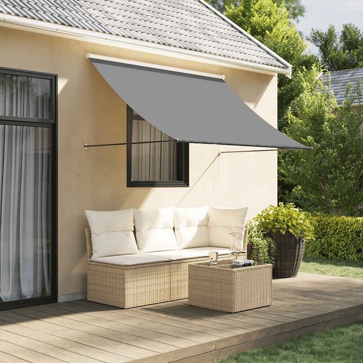 Copertină Retractabilă, , , Țesătură Și Oțel