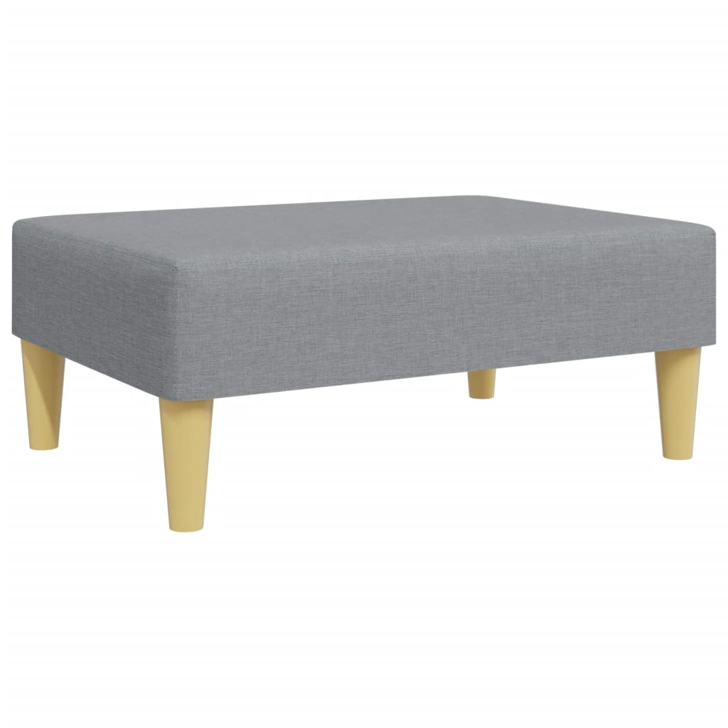 Canapea Extensibilă Cu Taburet, 2 Locuri, , Textil