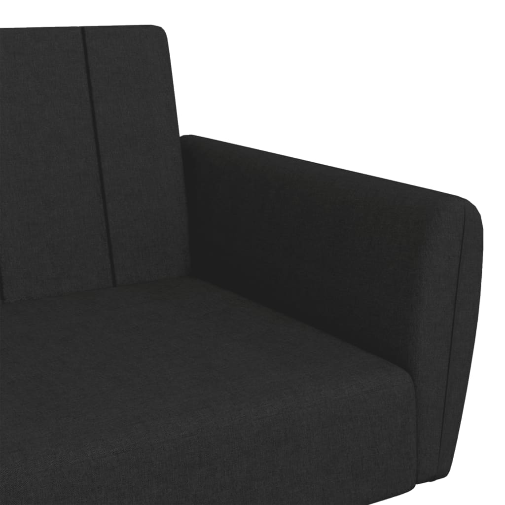 Canapea Extensibilă Cu Taburet, 2 Locuri, , Textil