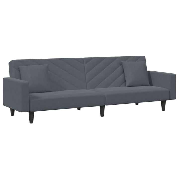 Set Canapea Cu Perne, 2 Piese, , Catifea