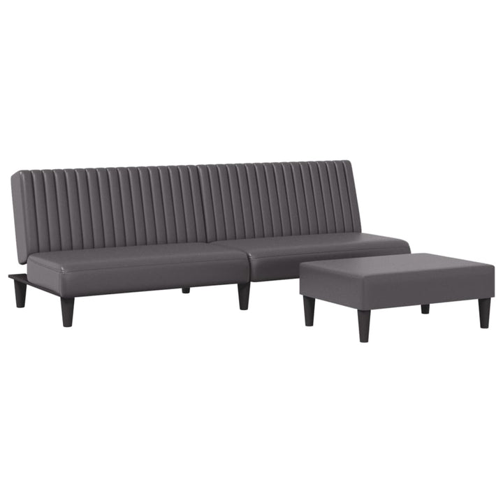 Set De Canapele, 2 Piese, , Piele Ecologică