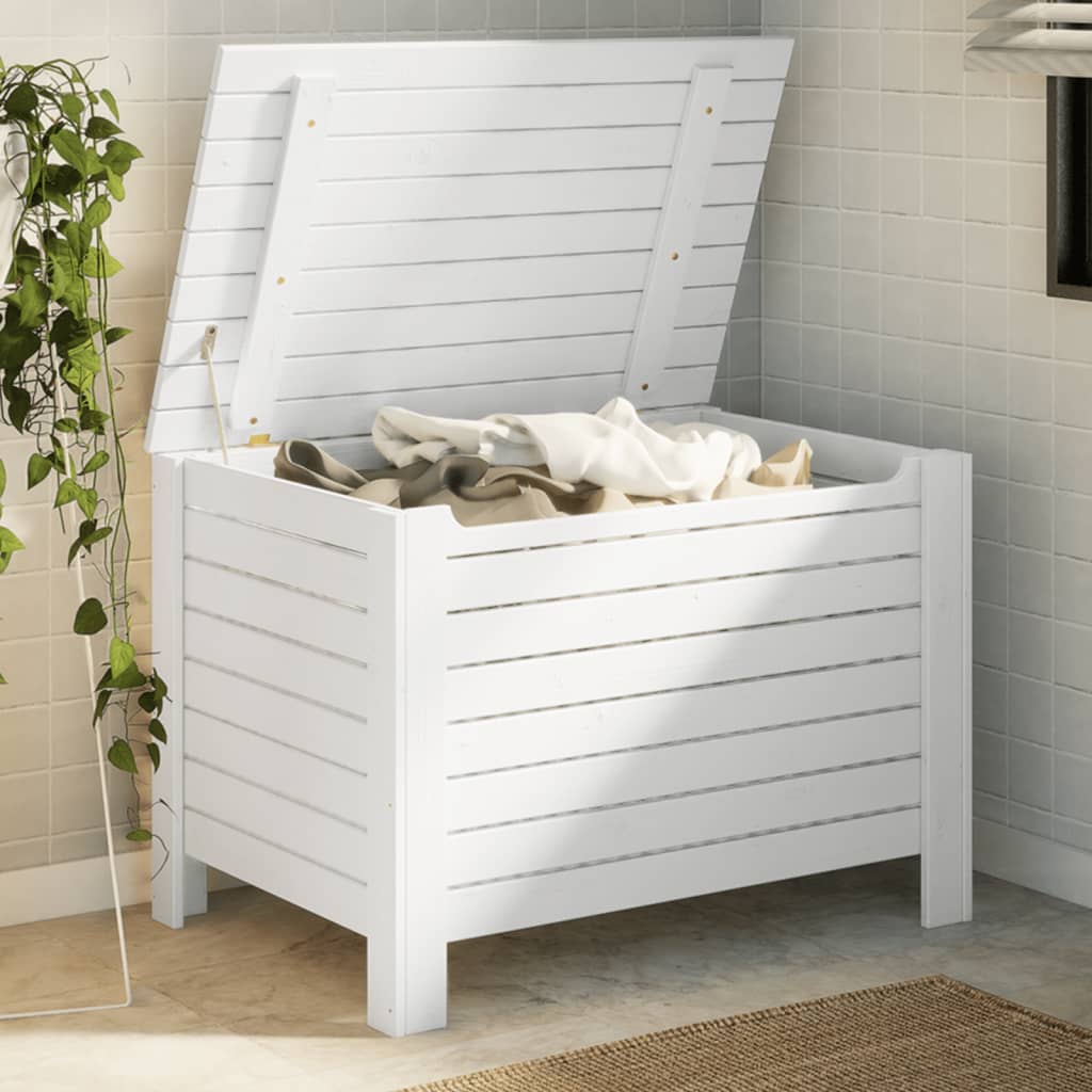 Cutie De Depozitare Cu Capac &quot;Rana&quot; 100X49X54Cm, Lemn Masiv Pin