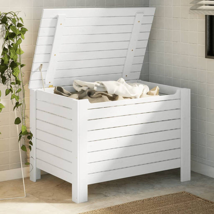 Cutie De Depozitare Cu Capac &quot;Rana&quot; 100X49X54Cm, Lemn Masiv Pin