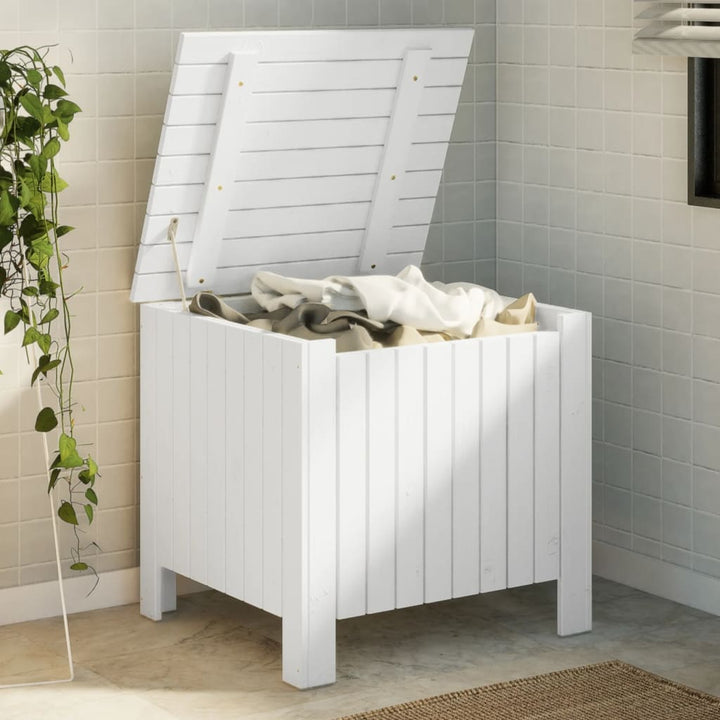 Cutie De Depozitare Cu Capac &quot;Rana&quot; 100X49X54Cm, Lemn Masiv Pin