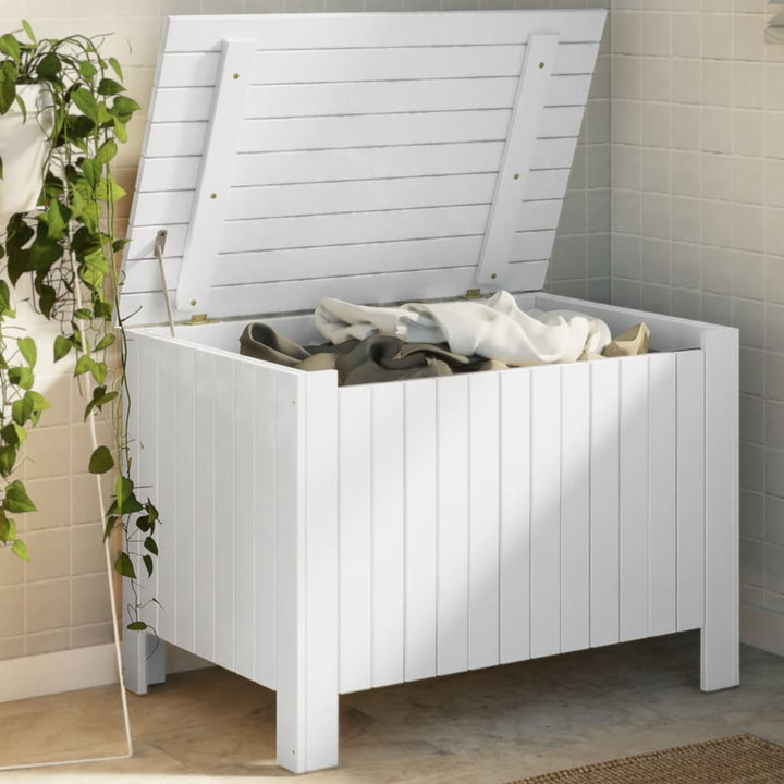 Cutie De Depozitare Cu Capac &quot;Rana&quot; 100X49X54Cm, Lemn Masiv Pin