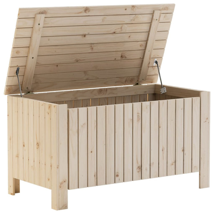 Cutie De Depozitare Cu Capac &quot;Rana&quot; 100X49X54Cm, Lemn Masiv Pin