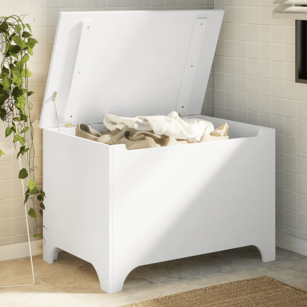 Cutie De Depozitare Cu Capac &quot;Rana&quot; 100X49X54Cm, Lemn Masiv Pin