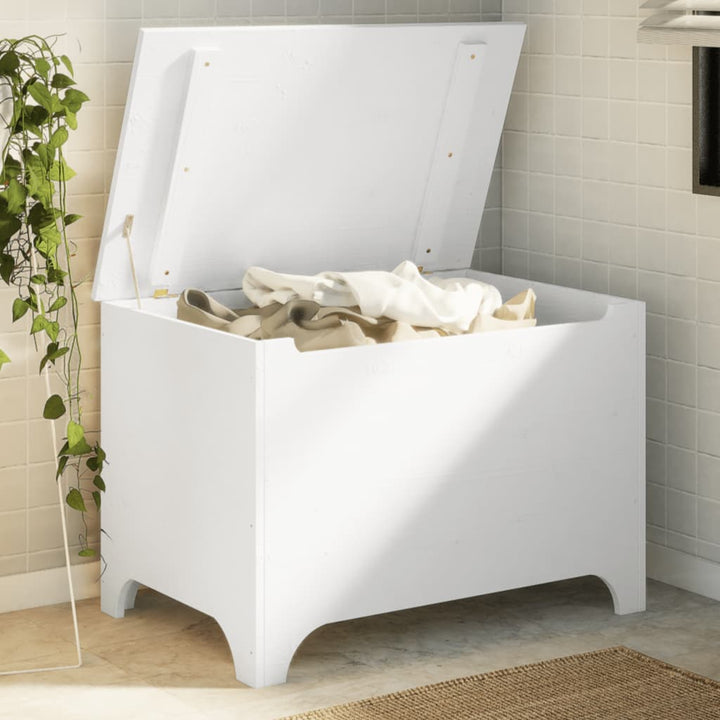 Cutie De Depozitare Cu Capac &quot;Rana&quot; 100X49X54Cm, Lemn Masiv Pin