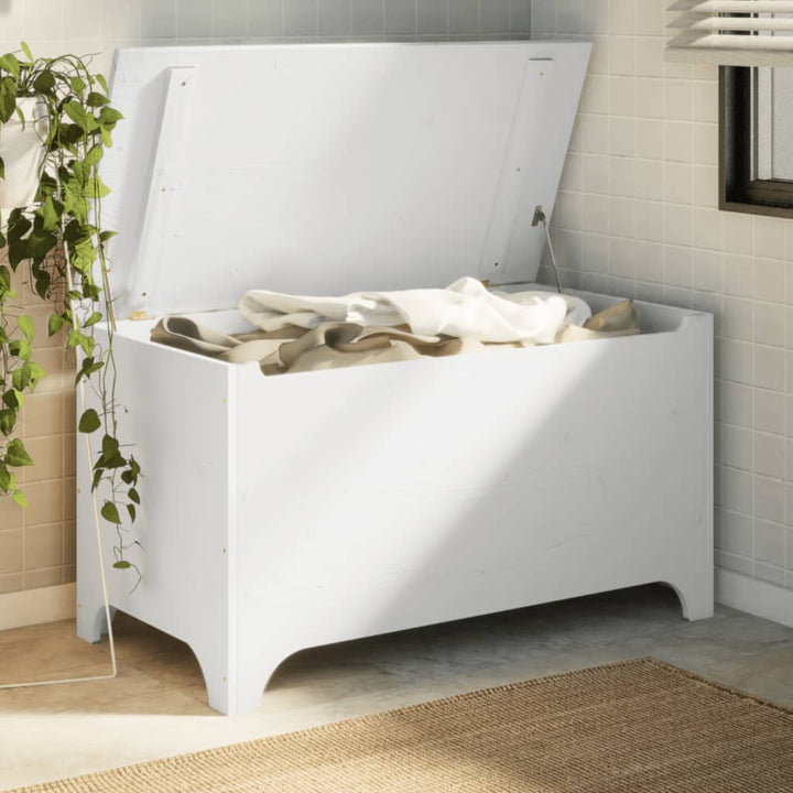 Cutie De Depozitare Cu Capac &quot;Rana&quot; 100X49X54Cm, Lemn Masiv Pin