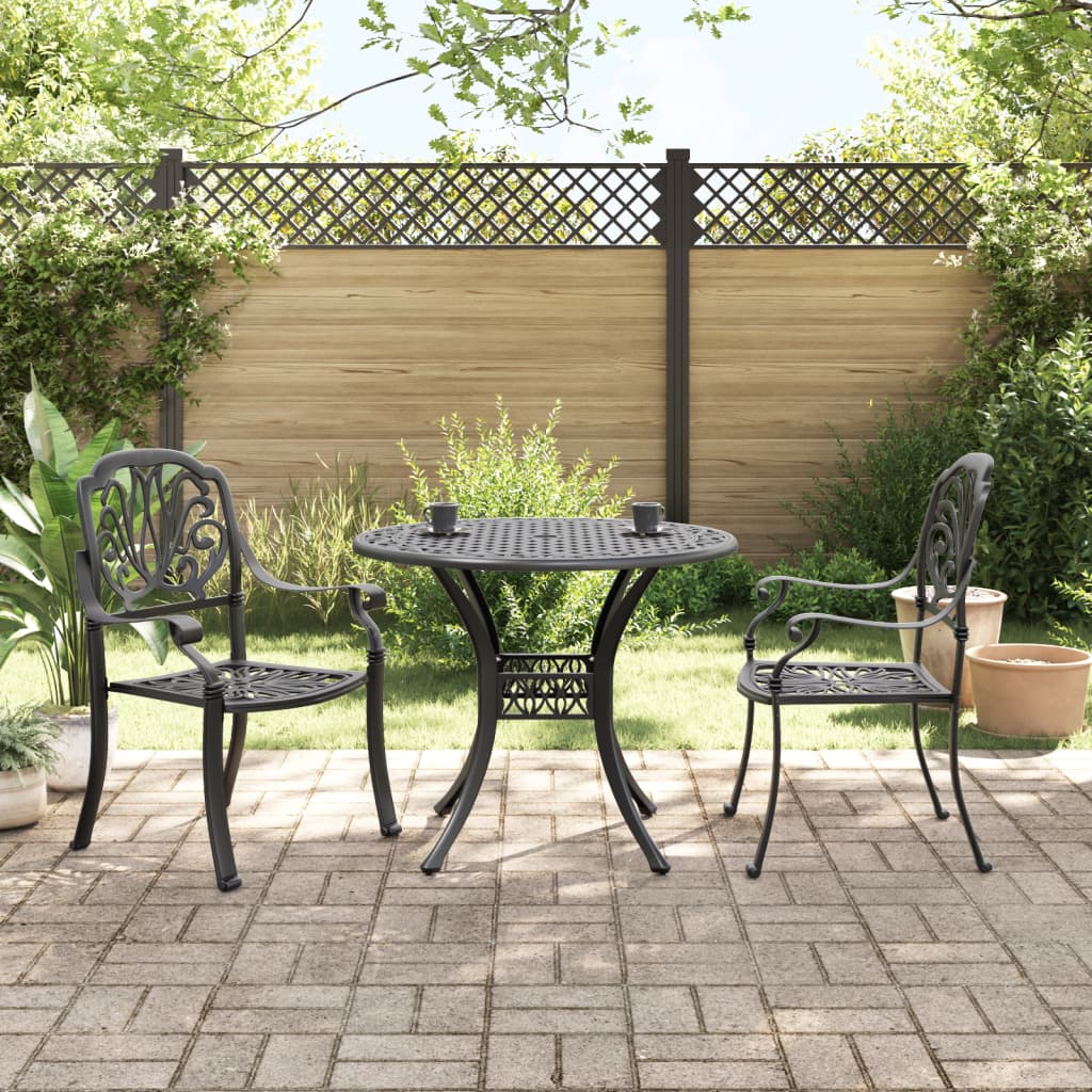Set Mobilier De Grădină, 5 Piese, , Aluminiu Turnat