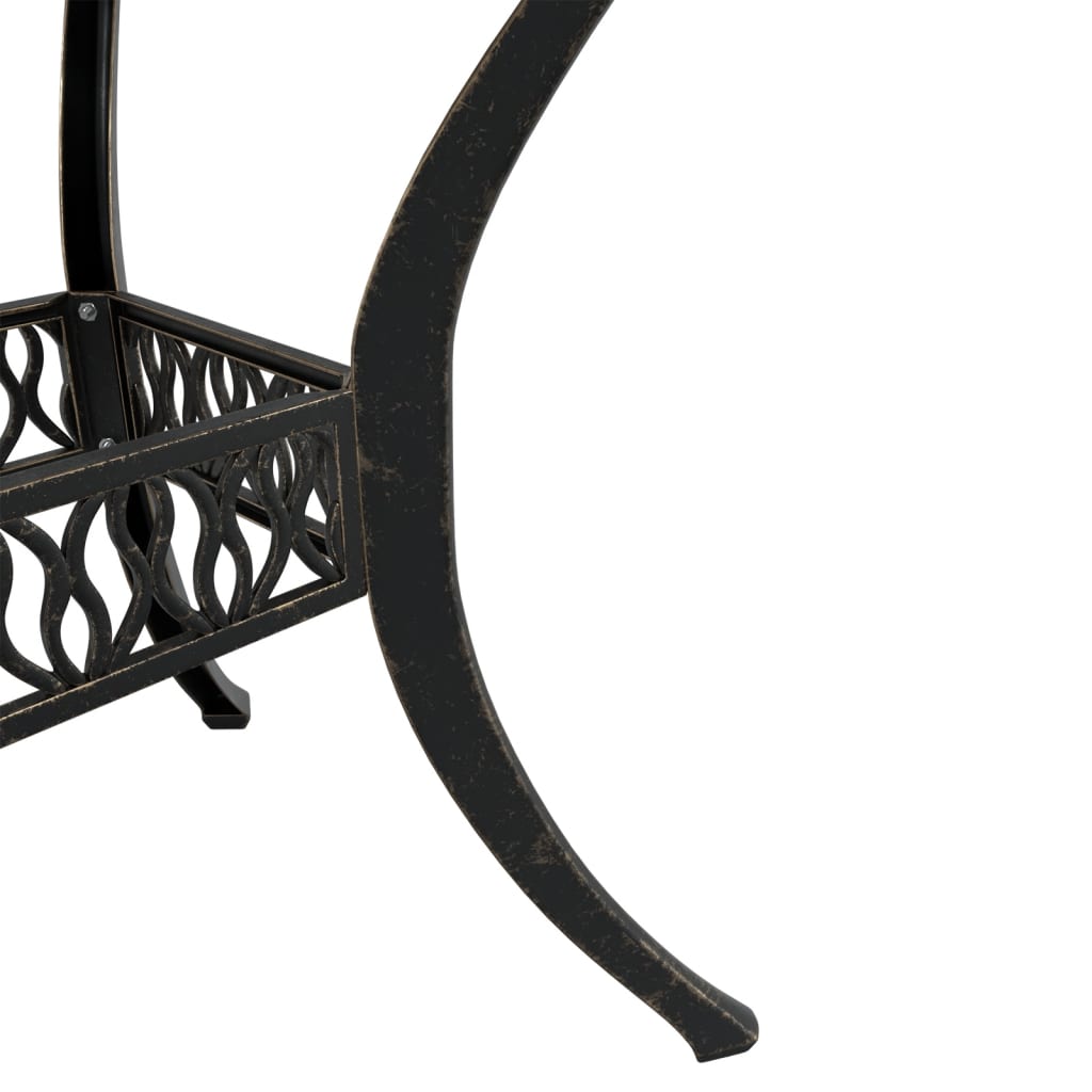 Set Mobilier De Grădină, 5 Piese, , Aluminiu Turnat