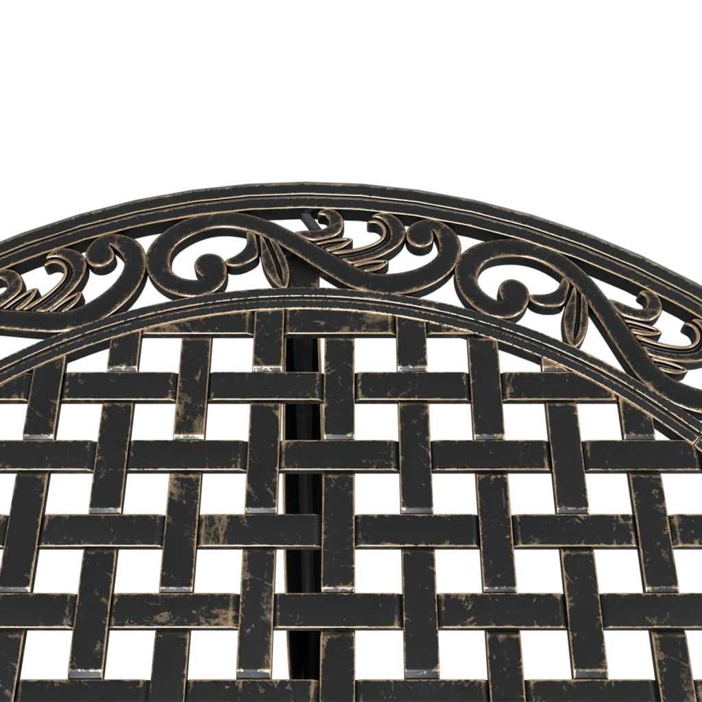 Set Mobilier De Grădină, 5 Piese, , Aluminiu Turnat