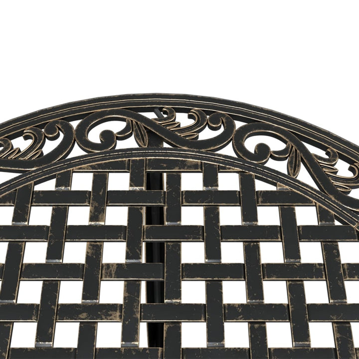 Set Mobilier De Grădină, 5 Piese, , Aluminiu Turnat