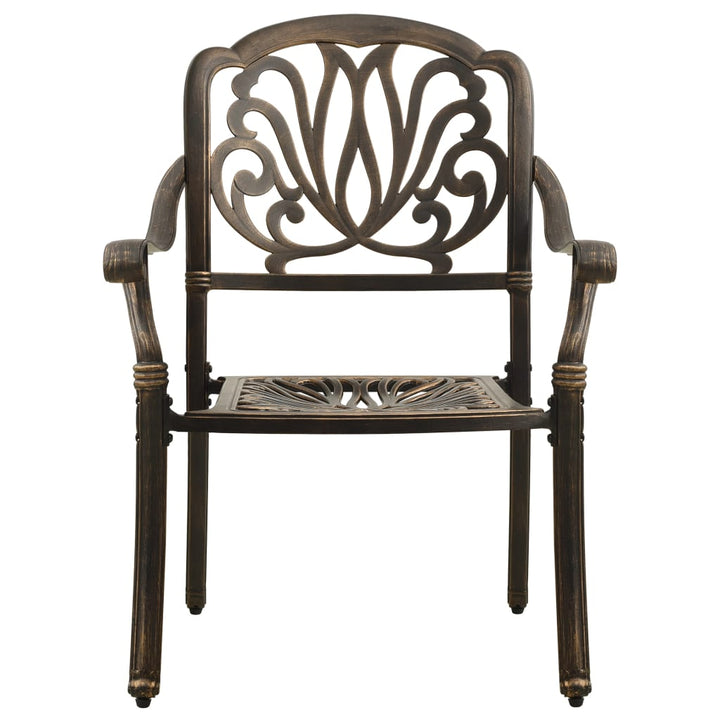 Set Mobilier De Grădină, 5 Piese, , Aluminiu Turnat