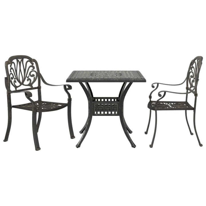 Set Bistro, 3 Piese, , Aluminiu Turnat