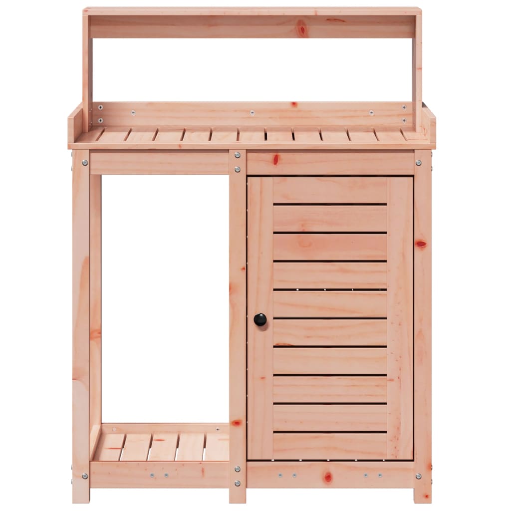 Masă De Plantare Cu Rafturi 82,5X50X109,5 Cm Lemn Masiv Douglas