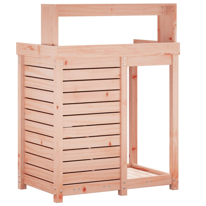 Masă De Plantare Cu Rafturi 82,5X50X109,5 Cm Lemn Masiv Douglas