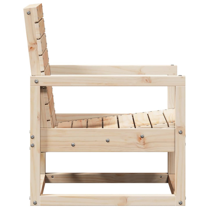 Set Mobilier De Grădină, 3 Piese, Lemn Masiv De Pin