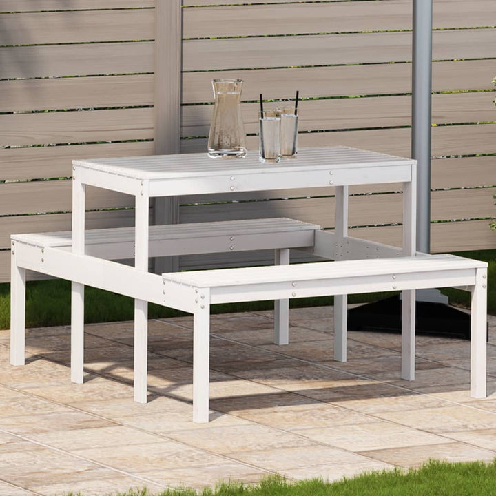 Masă De Picnic, , , Lemn Masiv De Pin