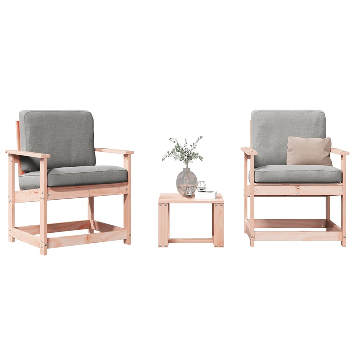 Set Mobilier De Grădină, 3 Piese, , Lemn Masiv De Pin