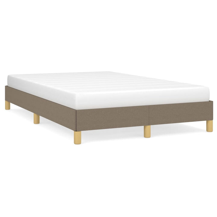 Cadru De Pat Fără Saltea Taupe 120X190 Cm Țesătură