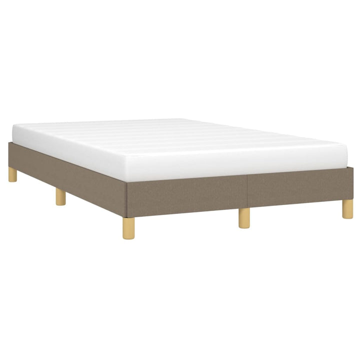 Cadru De Pat Fără Saltea Taupe 120X190 Cm Țesătură