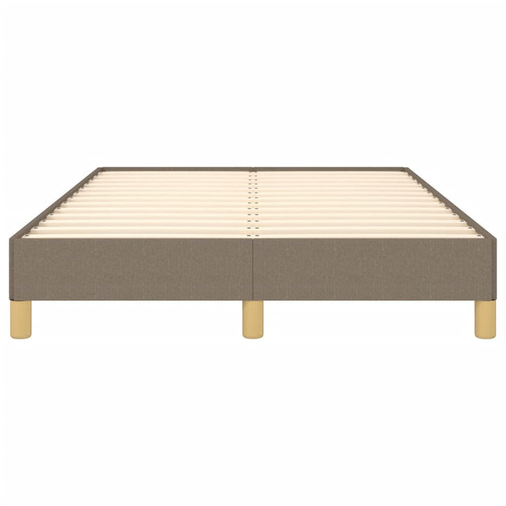 Cadru De Pat Fără Saltea Taupe 120X190 Cm Țesătură
