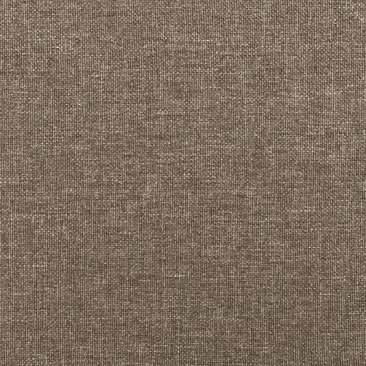Cadru De Pat Fără Saltea Taupe 120X190 Cm Țesătură