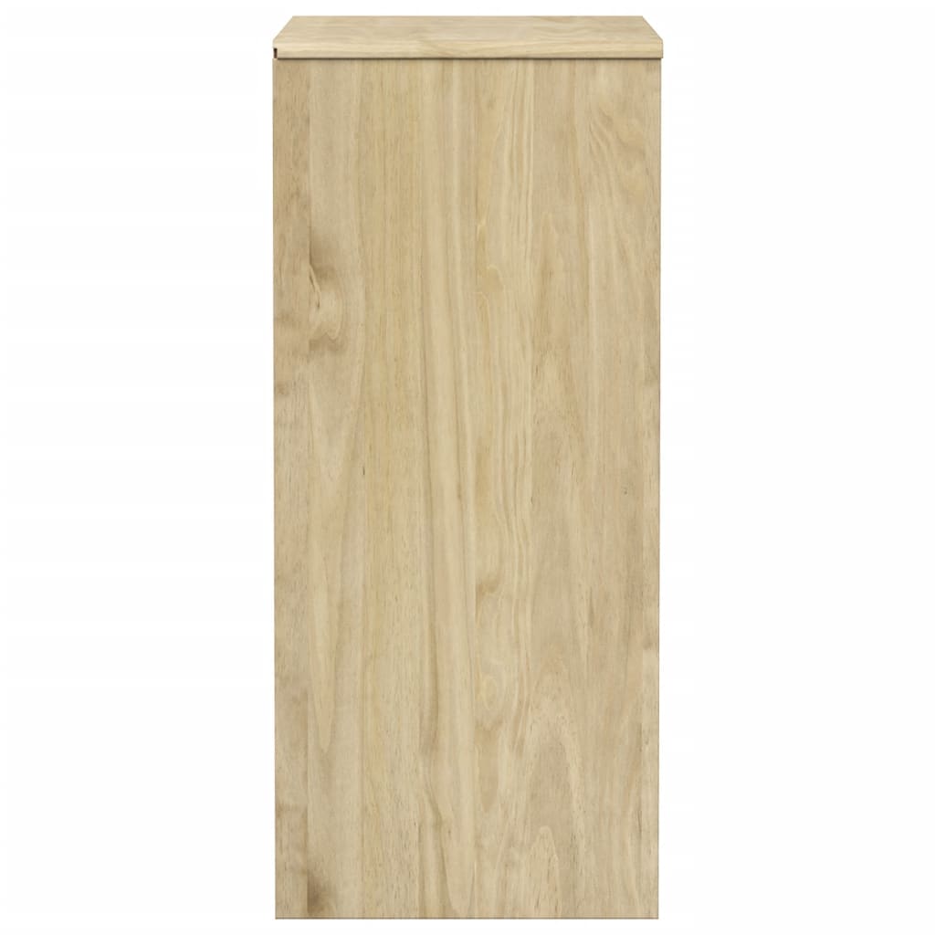 Dulap Cu Sertar Sauda Stejar, 76,5X39X91 Cm, Lemn Masiv De Pin