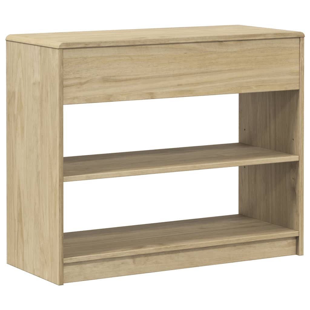 Măsuță Consolă &quot;Sauda&quot;, Stejar, 89,5X36,5X73 Cm, Lemn Masiv Pin