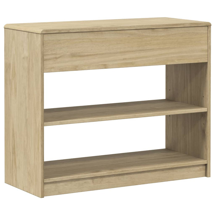 Măsuță Consolă &quot;Sauda&quot;, Stejar, 89,5X36,5X73 Cm, Lemn Masiv Pin