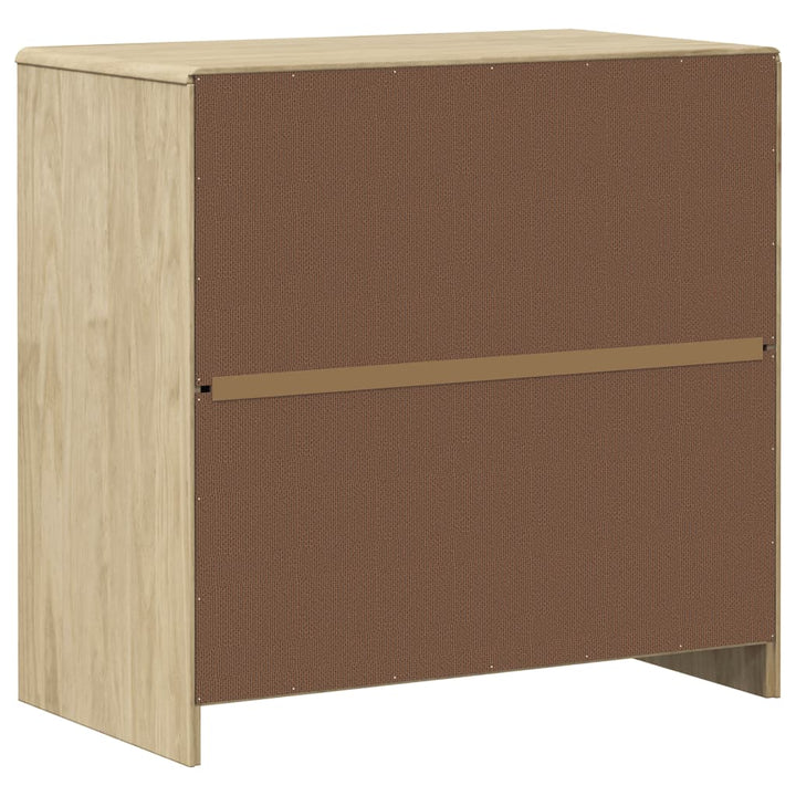Dulap &quot;Sauda&quot;, Stejar, 80X43X75,5 Cm, Lemn Masiv De Pin