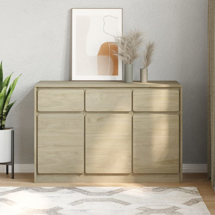 Dulap &quot;Sauda&quot;, Stejar, 114X43X75,5 Cm, Lemn Masiv De Pin