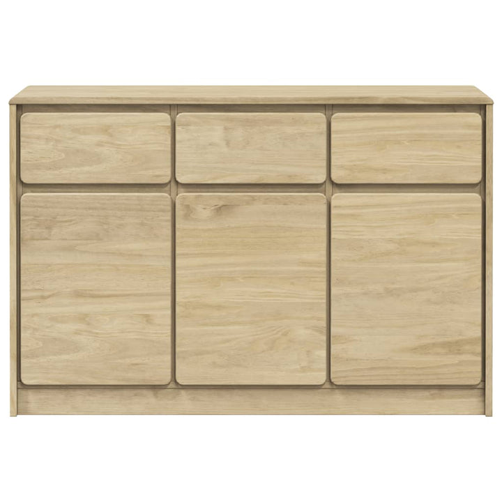 Dulap &quot;Sauda&quot;, Stejar, 114X43X75,5 Cm, Lemn Masiv De Pin