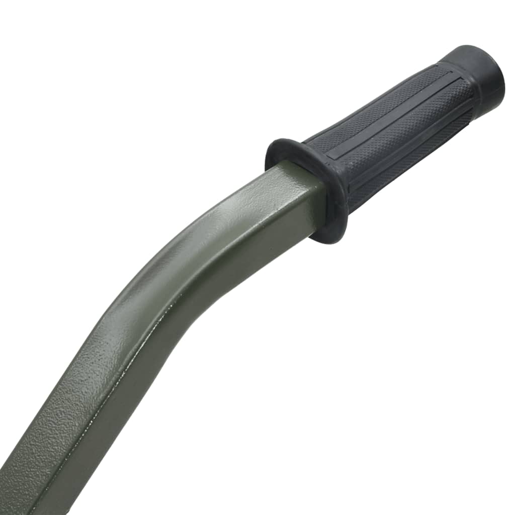 Cărucior De Pescuit Cu , Verde, Oțel Vopsit Electrostatic