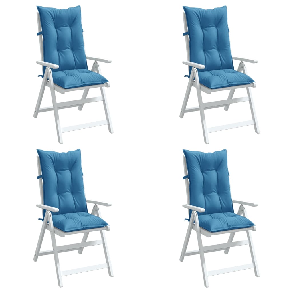 Perne Scaun Cu Spătar Înalt, 6 Buc. Antracit Textil