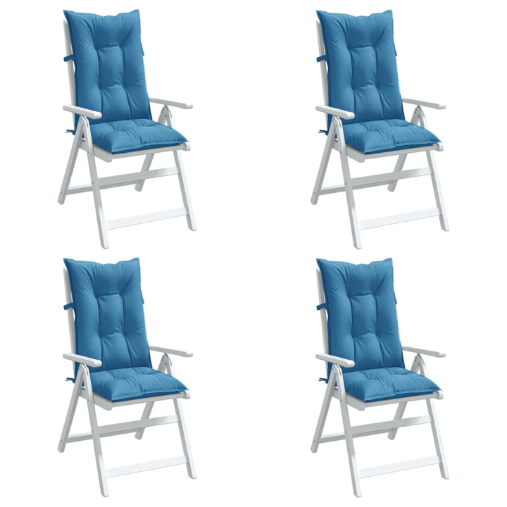 Perne Scaun Cu Spătar Înalt, 6 Buc. Antracit Textil